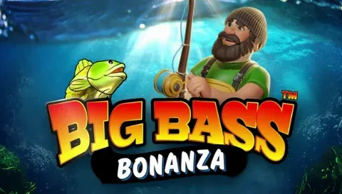 Big Bass Bonanza visser met grote vis