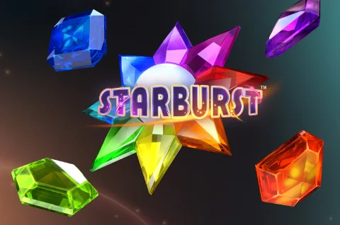 Starburst kleurrijke edelstenen reels NetEnt