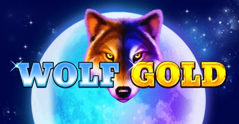Wolf Gold jackpot maanlandschap reels